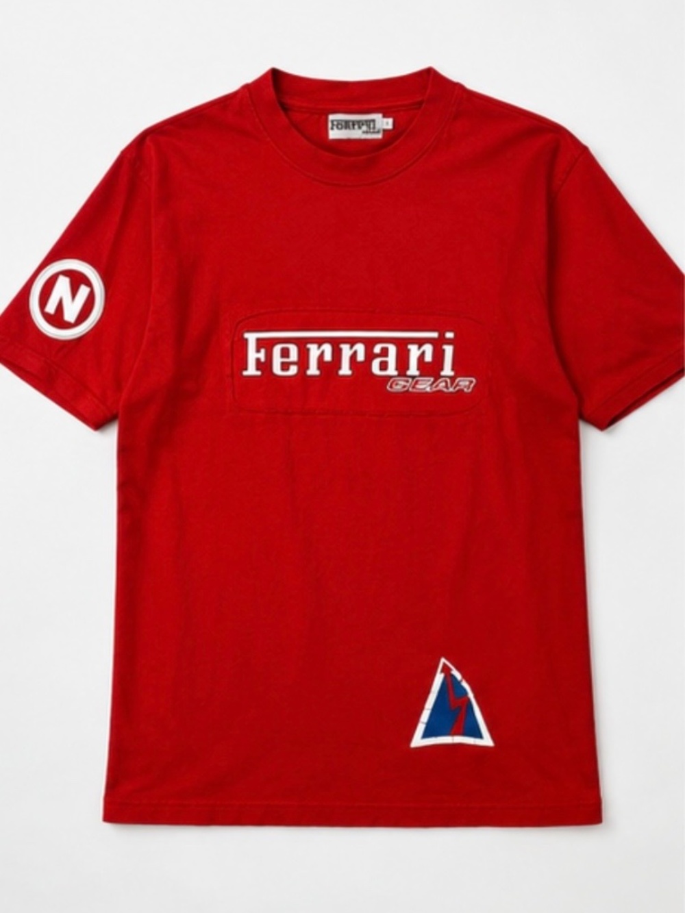 Ferrari Gear Official Product Red T-Shirt Men’s L Racing Motorsport 100% Cotton